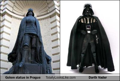 Statua Golema u Pragu & Dart Vejder