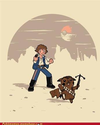 "Star wars" - Pokemon rimejk