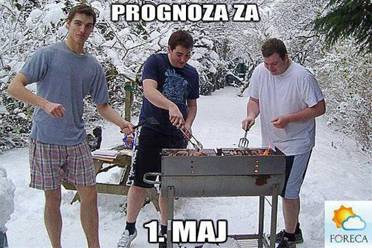 Prognoza za Prvi Maj