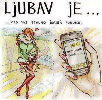 Ljubav je